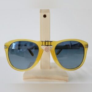 Persol 714-SM Sunglasses Steve McQueen Opal 204S3 New